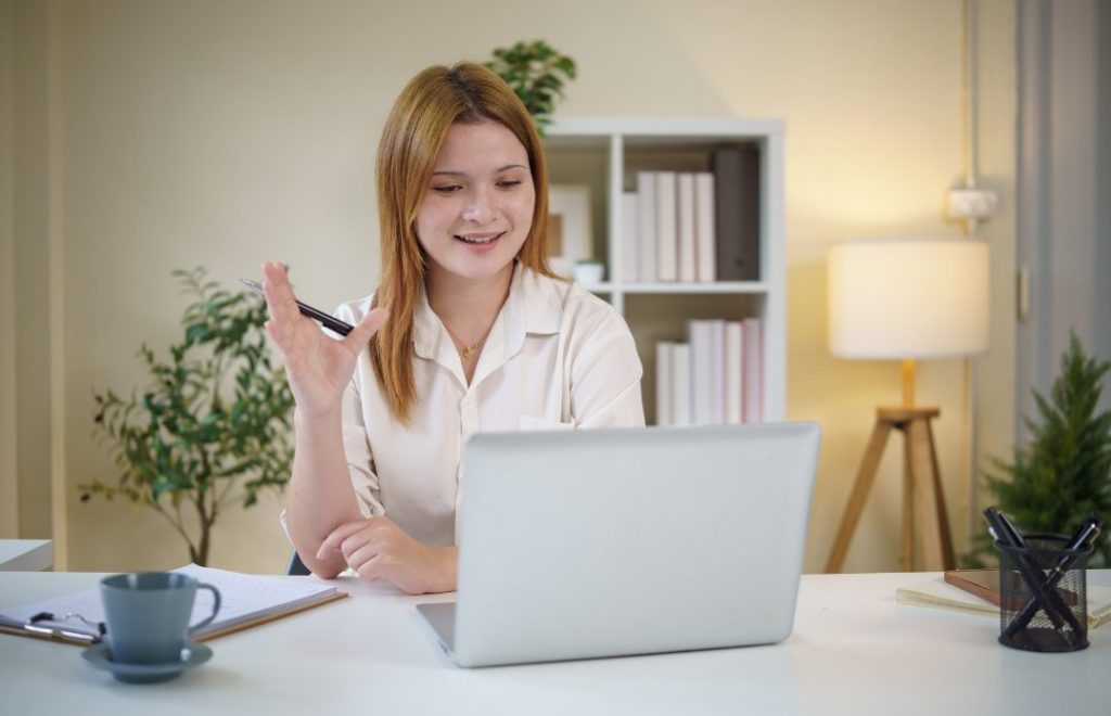 Research interviewer conducted online