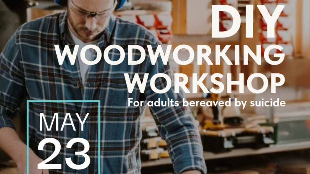 Man with tools DIY woodworking workshop 23 May