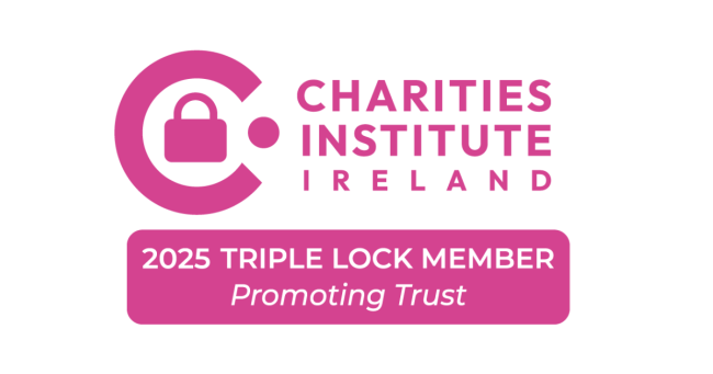 HUGG has been awarded triple lock score by charities institute ireland 2025