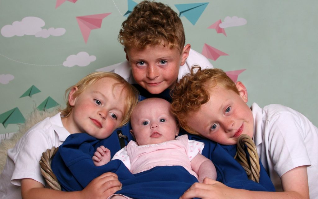 Picture of elaines children